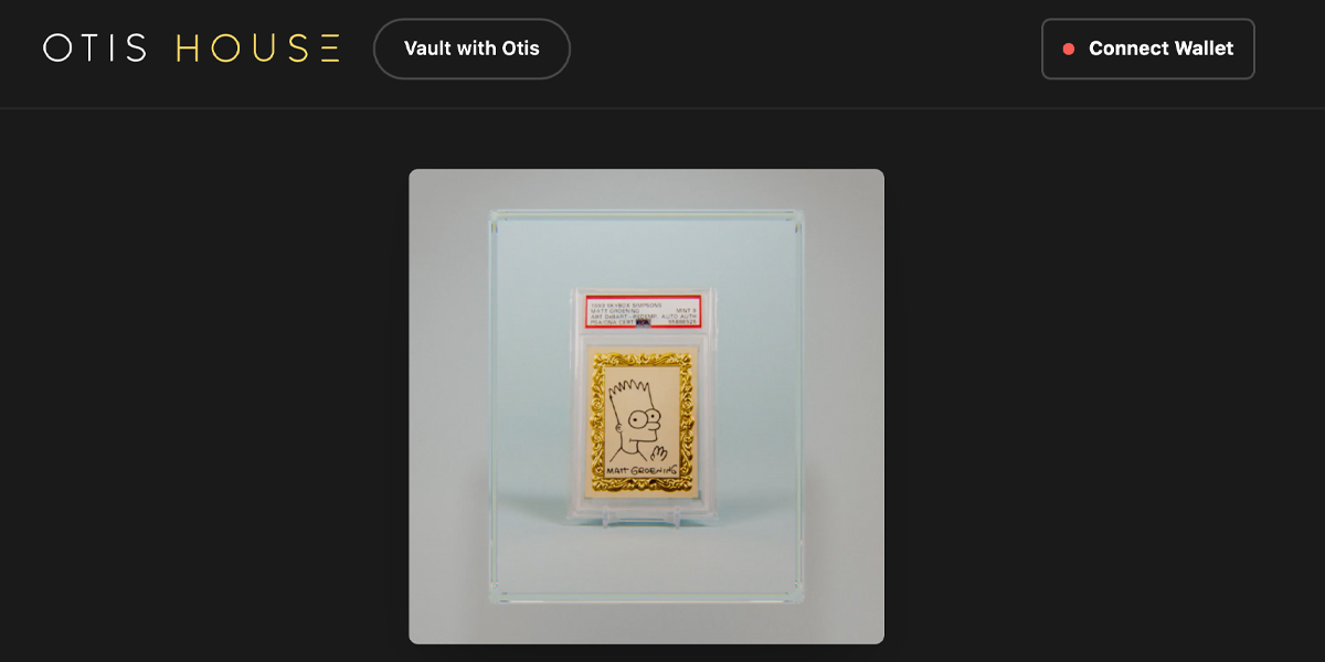 Otis Launches NFT Auction Platform That Transforms Real-World Items Into Digital Collectibles Otis推出NFT拍卖平台,将真实世界的物品转化为数字收藏品