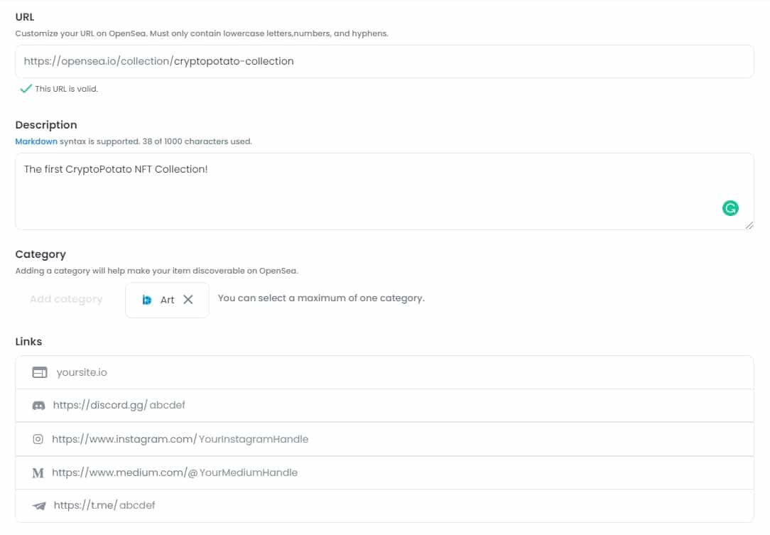 如何在OpenSea上铸造您的第一个NFT？