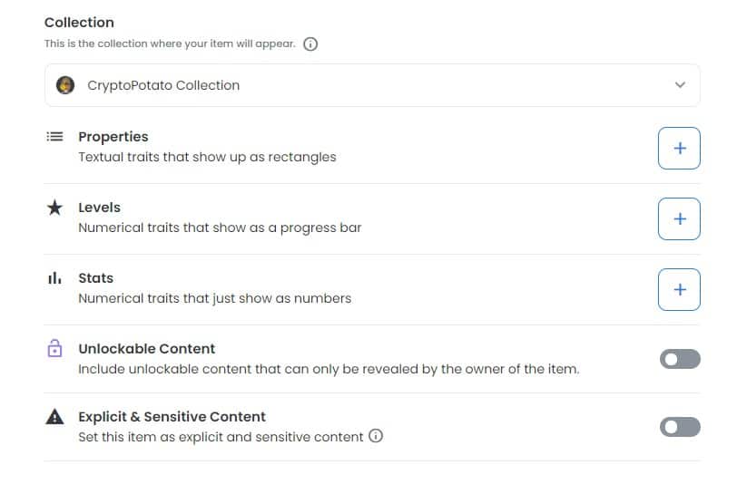 如何在OpenSea上铸造您的第一个NFT？