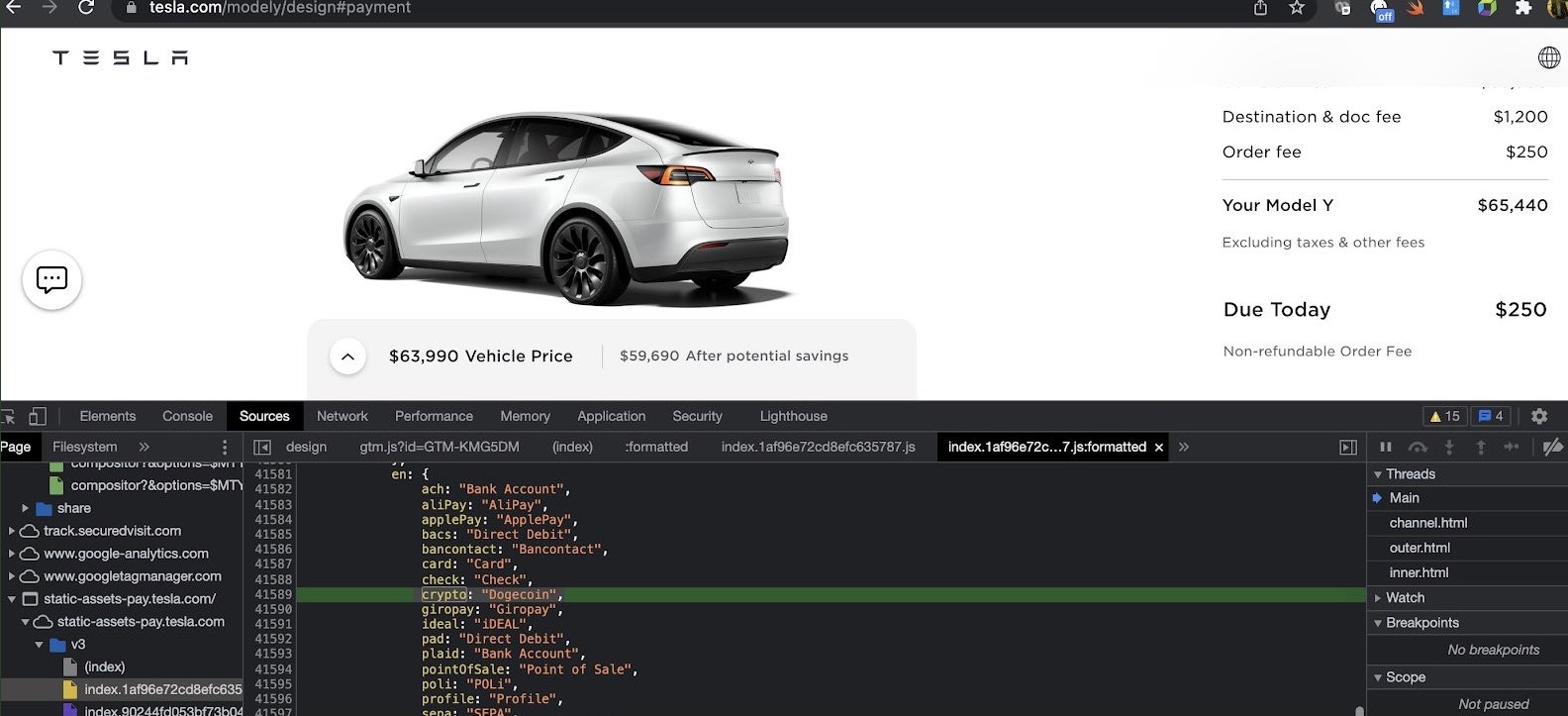 Tesla Begins Accepting Dogecoin Payments — Some Merchandise Can On Be Purchased With DOGE 特斯拉开始接受狗狗币支付,一些商品只能用狗狗币购买