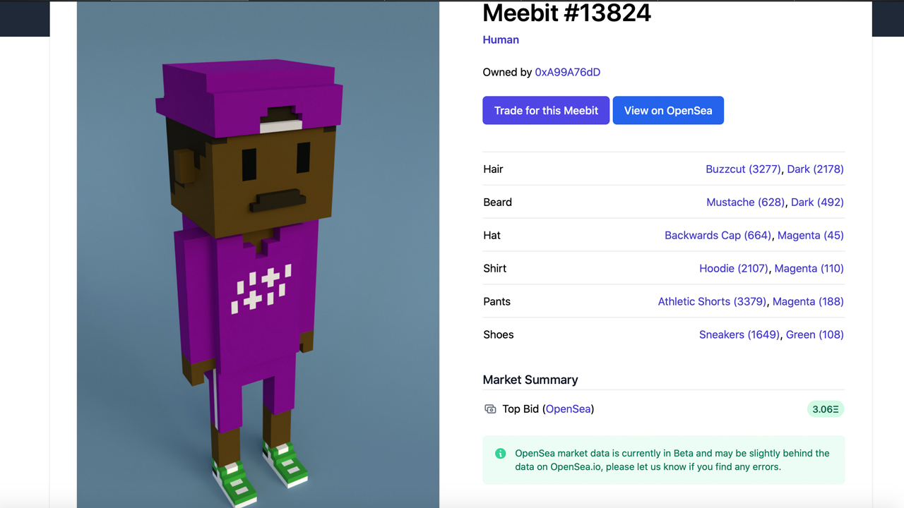 $2.5 Billion in NFT Sales This Week, Volume Climbs 161%, Meebits NFT Sales Surge 本周NFT交易额飙升161%,达到25亿美元