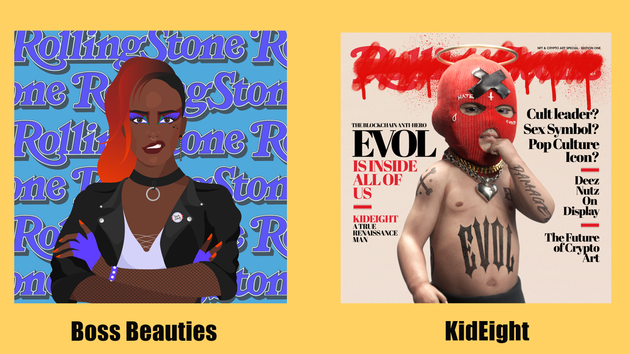 Rolling Stone Partners With Coinbase, First Collaboration Is a Limited Edition NFT Collection 滚石与Coinbase合作发行限量版NFT专辑