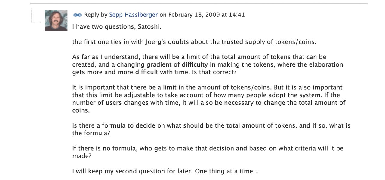 13 Years Ago Today, Satoshi Nakamoto Published the First Forum Post Introducing Bitcoin 13年前的今天,中本聪发表了第一篇介绍比特币的帖子